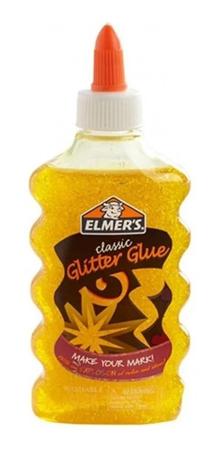 Cascola Elmer's Con Glitter Colores Para Hacer Slime 