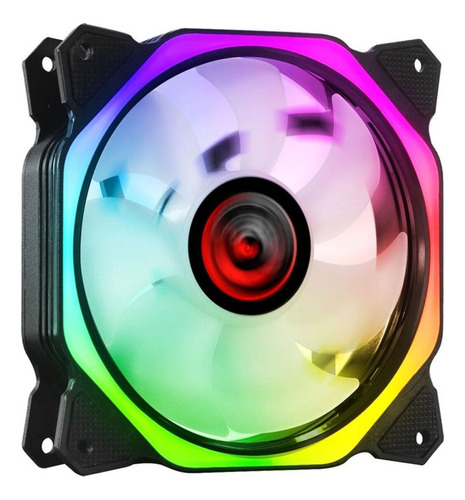 Fan Para Gabinete Huracan H3 Rgb 120mm Pcyes