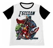 Comprar Franela Camisa Niño Niña Avengers Vengadores Algodon