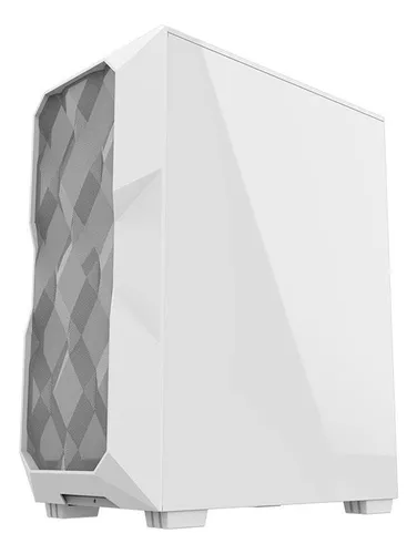 Armario Alseye Big Jony Gamer, torre media, lateral de cristal blanco