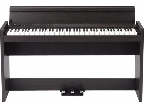 Piano Digital Korg Lp 380 Rw Rosewood Com Estante E Pedal