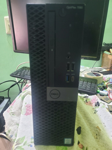 Cpu Dell I7 8700 8gb Ram 256gb Ssd M.2