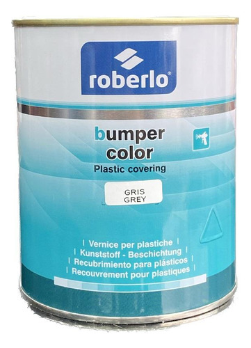 Tinta Texturizada Bumper Color Cinza 1kg Roberlo