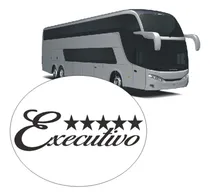 Comprar Adesivo Executivo 2 Unidades 50x16cm Onibus Caminhão Van 238