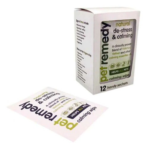 Pet Remedy Toallitas Calmantes 12 Unidades