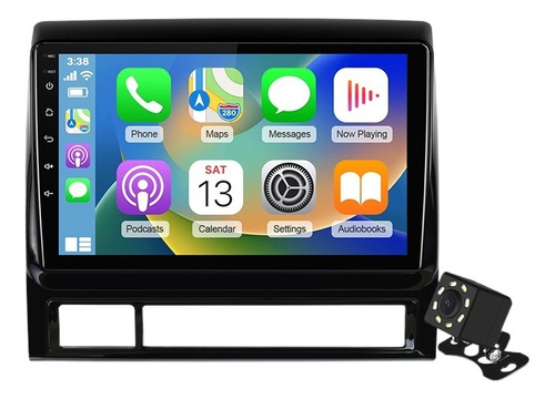 Estéreo 6+128g Para Toyota Tacoma 2006-2014 4g Qled Carplay