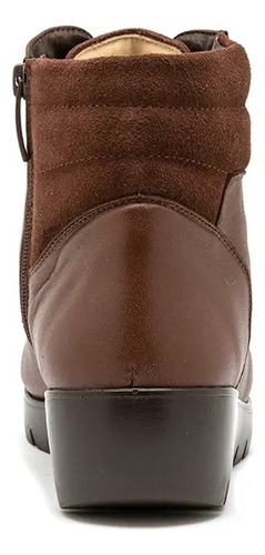 Botin Onena 3055 Corte Piel Extra Suave Con Gamuza Altura 4