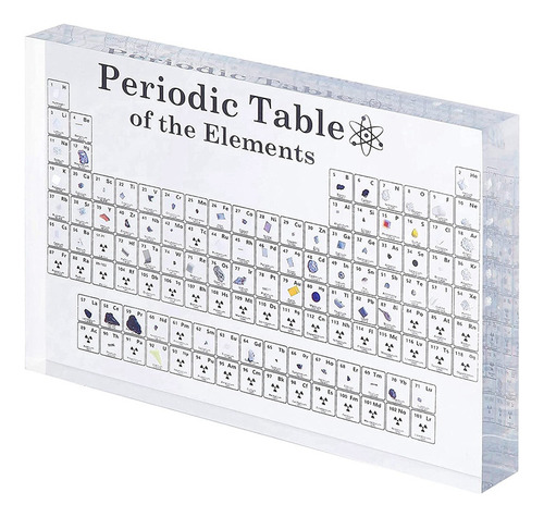 Tabla Periódica Con Elementos Reales En El Interior, Element