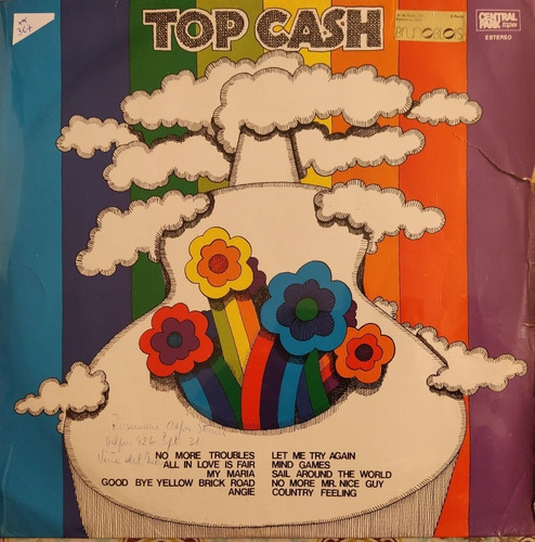 Vinilo De Top Cash   Mind Games (xx367