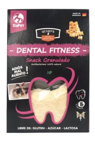 Snack Qchefs Dental Granulado Gato 80gr. Np