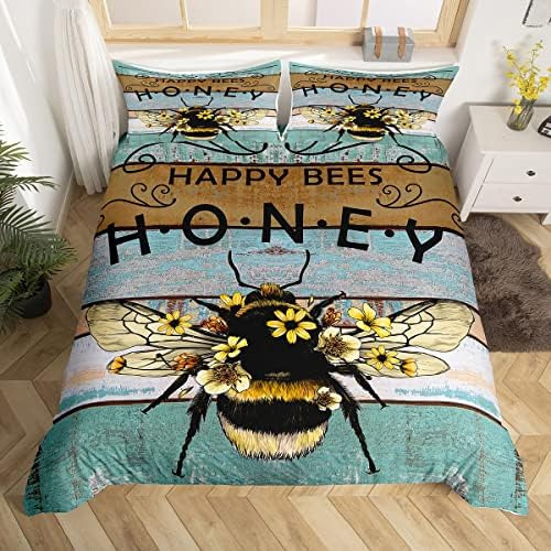 New Juego De Cama De Abeja Amarilla Para Ni?as Y Ni?os