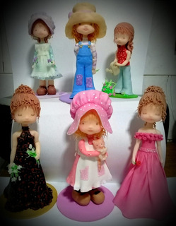 muñecas sarah kay en porcelana fria