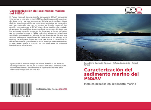 Libro: Caracterización Del Sedimento Marino Del Pnsav: Metal