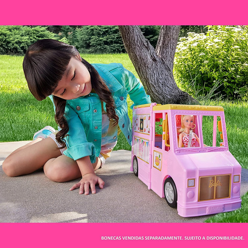 Barbie Camion De Limonadas Hpl71 Mattel