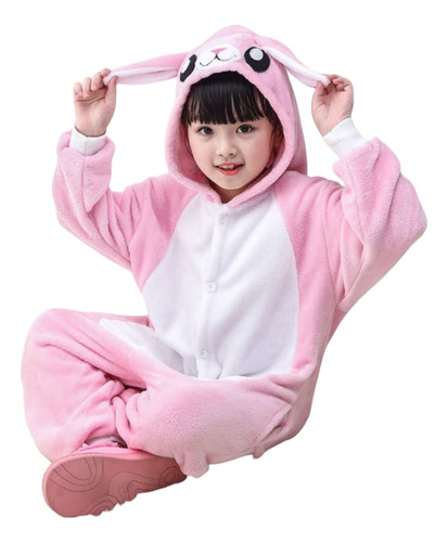 Pijama Disfraz Coneja Niñas Talla 4- 10 Años