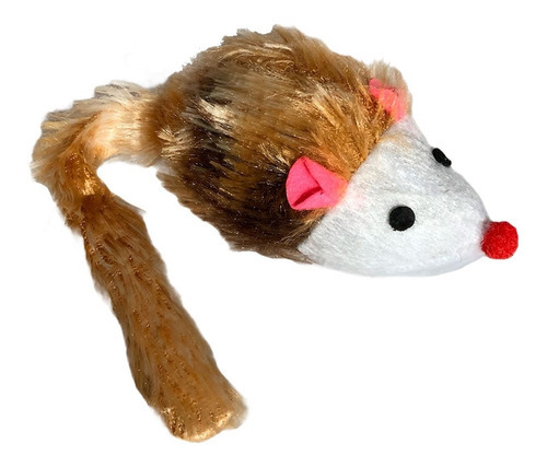 Juguete Para Gatos Raton De Juguete Peluche 