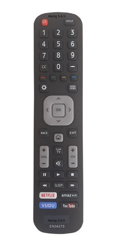 Control Remoto Tv Sharp Tecla Netflix + Forro + Pilas