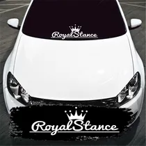 Comprar Calcomanía Royal Stance Parabrisas Ploteo Marcas Tatoo 70 Cm