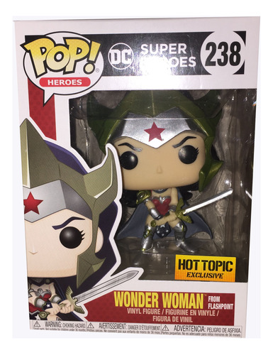 Funko Pop Heroes Dc Exclusive Wonder Woman From Flashpoint