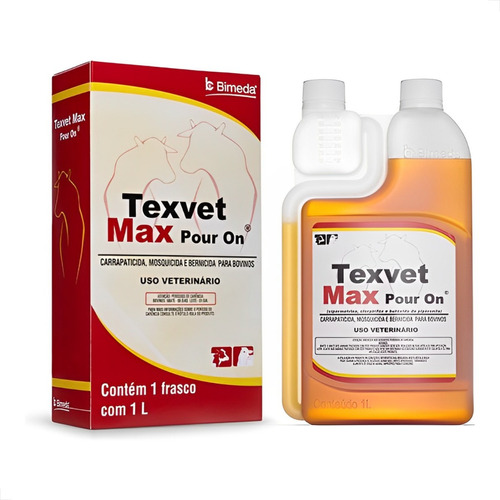 Texvet Max Pour On Cipermetrina 1l Bimeda