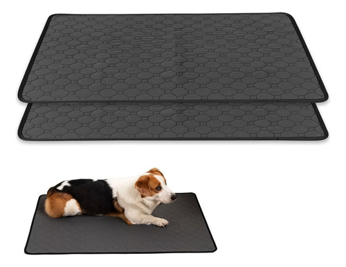 Tapete Entrenador Para Perro Pipí Almohadillas Lavables 2pcs