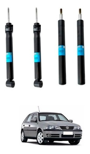 Kit 4 Amortiguadores Del/tras Vw Pointer 2000-2009