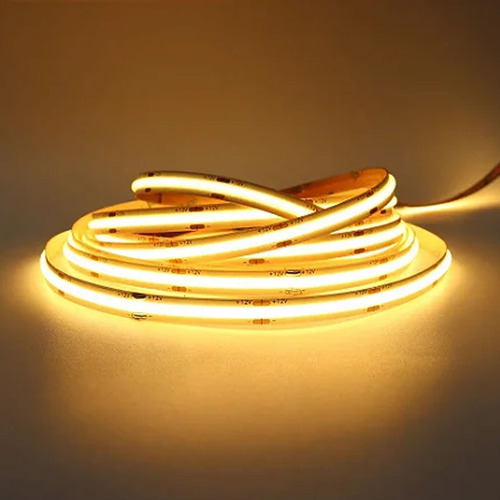 Fita Led 12v Cob 2700k Rolo 50 Metros 10w Sala Ambiente