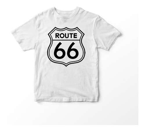 Remera Calidad Premium Route 66