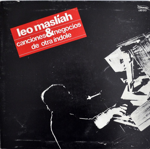 Leo Maslíah - Canciones & Negocios De Otra Índole Vinilo