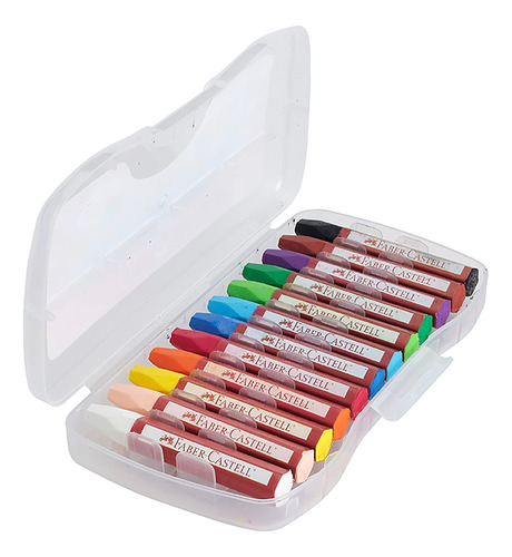 Faber-castell Pasteles De Aceite Mezclables En Estuche De Al