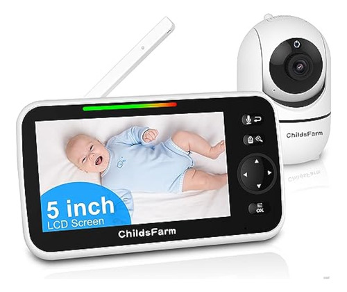 Monitor De Bebé, Monitor De Video Infantil Childsfarm De 5
