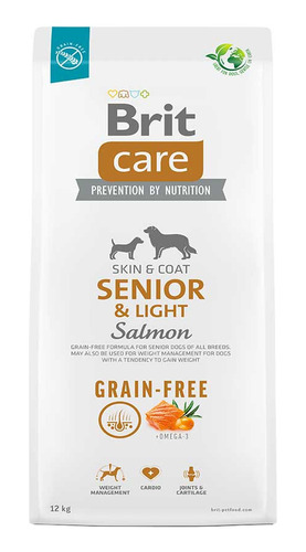 Alimento Perro Brit Care Senior & Light 12kg. Np