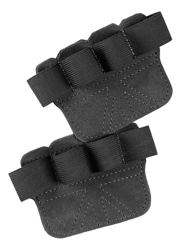 Almohadillas De Agarre Para Levantamiento De Gris Oscuro