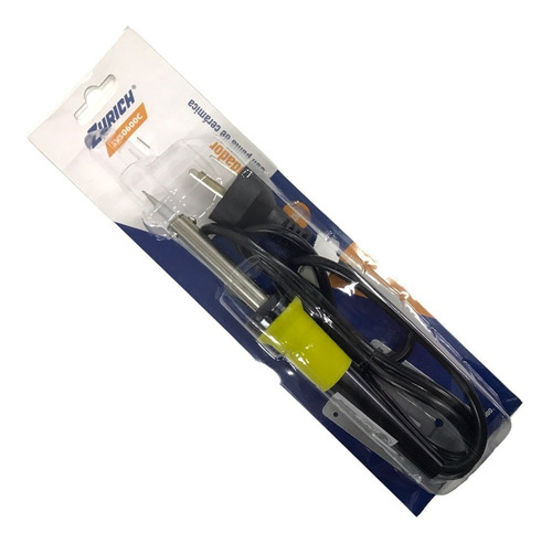 Imagen 4 de 5 de Soldador De Estaño Lapiz 60w Zurich Punta Ceramica