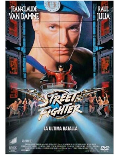 Street Fighter La Ultima Batalla Pelicula Dvd Orig Van Damme