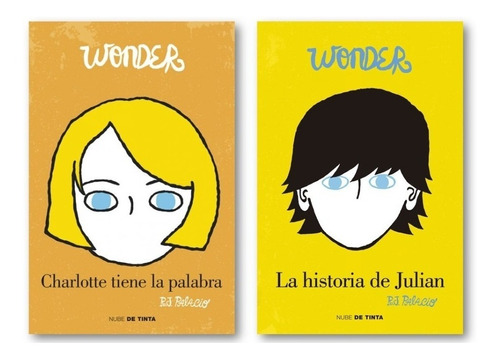 Combo Wonder 2 Libros Charlotte Y Julian R J Palacio