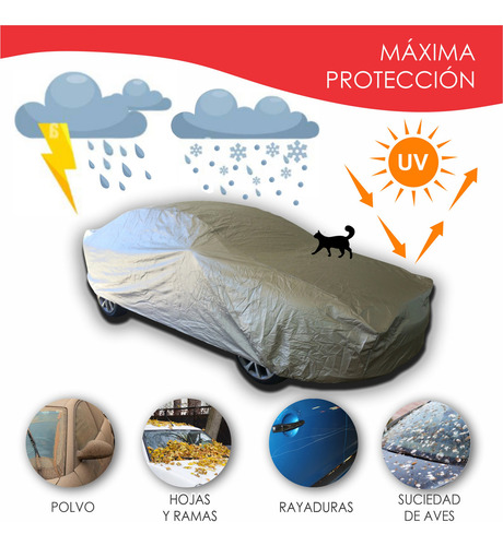 Funda Cubierta Cubre Auto Lona Para Kwid 2025