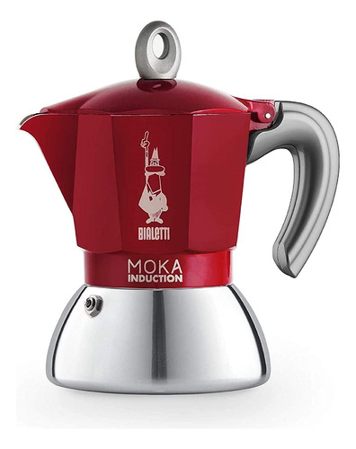 Bialetti Nueva Cafetera De Inducción Moka Olla Moka, 2 Taz.