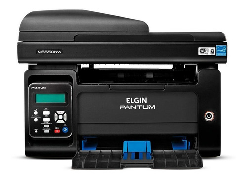 Impressora multifuncional Elgin Pantum M6550NW com wifi 100V - 127V preta