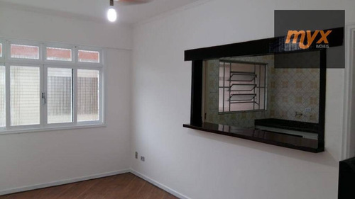 Imagem 3 de 14 de Apartamento Com 1 Dormitório À Venda, 72 M² Por R$ 275.500 - Paquetá - Santos/sp - Ap5252