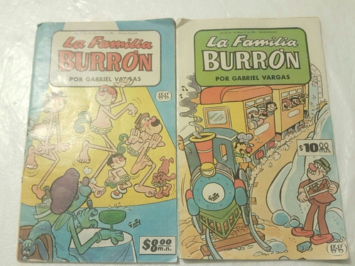 Comics Familia Burròn #161, 193 Editorial Game Año 1982