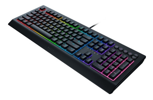 Imagen 3 de 11 de Teclado gamer Razer Cynosa V2 QWERTY español color negro con luz RGB