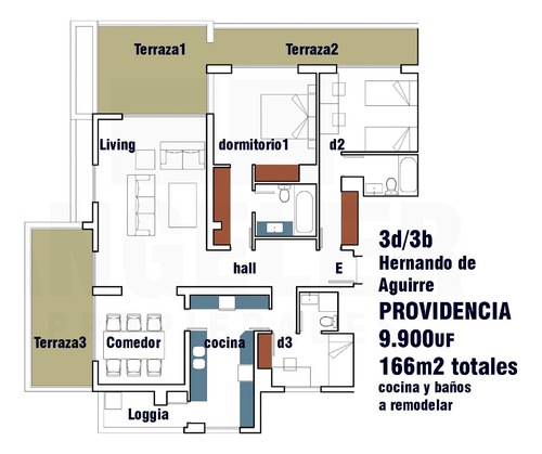 Departamento Noble En Providencia