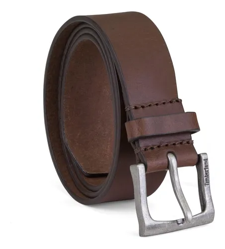 Timberland Mens Classic Leather Jean Belt 14 Pulgadas De Y