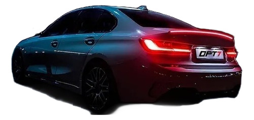 Spoiler Aleron Led Fibra De Carbono Universal