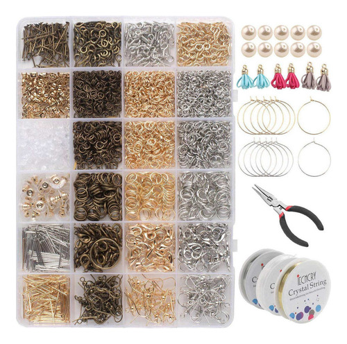 Kit De Materiales For Hacer Ganchos For Pendientes 995