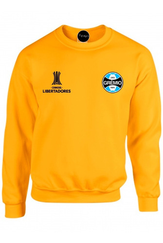 Buzo Saco Crewneck Deportivo Gremio Brasil Copa Libertadores