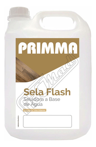 Primma Sela Flash | Selador H20 | Pisos De Madeira | 5,0 Lts