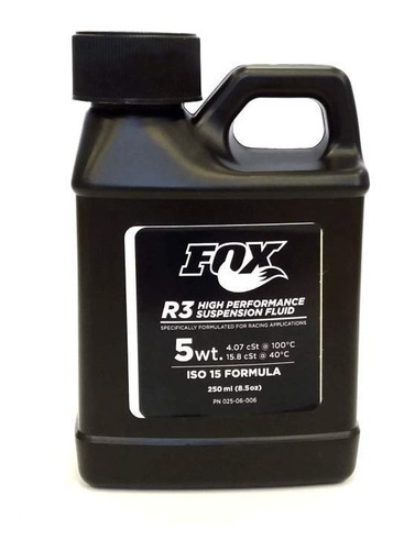 Aceite Fox Fluido R3 5wt Suspension Horquilla 250 Ml