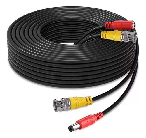 Handa Mk174 Cable Bnc Cctv Camaras Con Alimentacion Video Armado 30 Mts